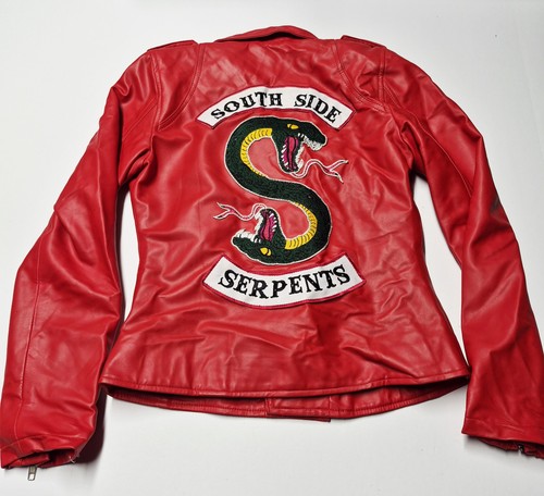 Nwt red faux - red, leather