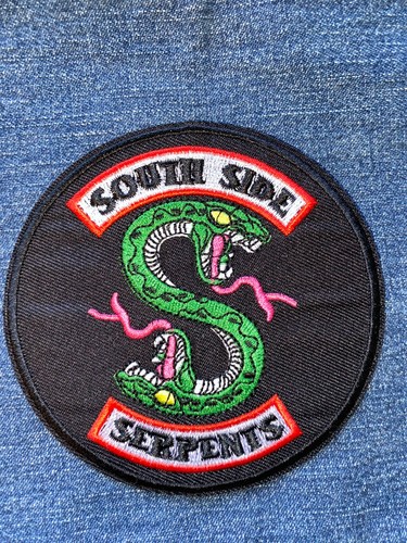South side serpents embroidery - serpents,